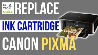 How to replace Ink Cartridge for Canon Pixma 3620 series | PG-240XL CL-241XL Black & Color