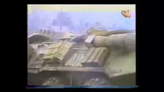 Штурм Грозного в ходе Второй Чеченской Кампании ОРТ, 2000 год.