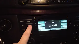 How to change time/clock - Mercedes w211 through radio? E270