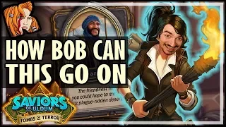 INFINITE VIP TAVERNS?! BOB’S DECK? NO TY! - Tombs of Terror Heroic Hearthstone