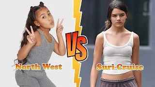 Suri Cruise (Tom Cruise's Daughter) Vs North West (Kim Kardashian's Daughter) Transformation ★ 2022