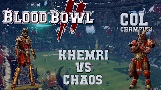 Blood Bowl 2 - Khemri (the Sage) vs Pure murder chaos! - COL_C G14