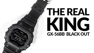 THE REAL KING - CASIO G-SHOCK GX-56BB-1 BLACK OUT