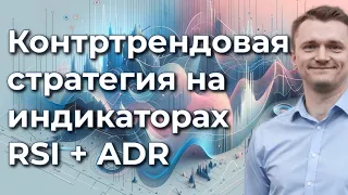 Контртрендовая стратегия на индикаторах ADR + RSI и ее результаты