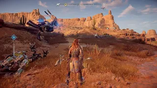 Horizon Zero Dawn. Долгоног против Копьерогов и Дуголобов (Longleg vs. Lancehorns & Broadheads)