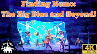 Finding Nemo - The Big Blue and Beyond  - Full Show : 4K/POV            Disney's Animal Kingdom