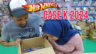 HOT WHEELS UNBOXING CASE K 2024 BY RO TOYS. INTERNATIONAL LONG CARD AND SHORT CARD
