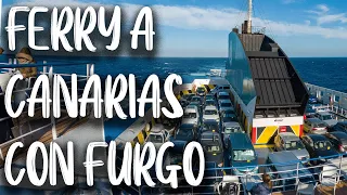 ⛴ Nuestro viaje en furgoneta 🚐 a canarias 🐈‍⬛🐈.  Sobre el Ferry, comidas y más.