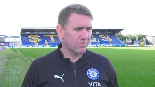 Dave Challinor Post-Match Interview - Mansfield Town