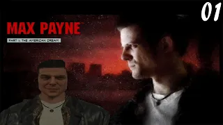 MAX PAYNE 1 PART 01: THE AMERICAN DREAM - GAMEPLAY WALKTHROUGH - NO COMMENTARY