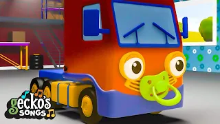 Wheels on Baby Truck｜Gecko's Garage Songs｜Kids Songs｜Trucks for Kids