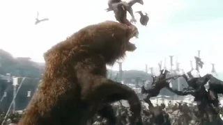 Beorn Fighting Scene - The Hobbit: The Battle of the Five Armies - Extended Edition (2015)