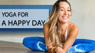 Yoga for a Happy Day — One Hour Class