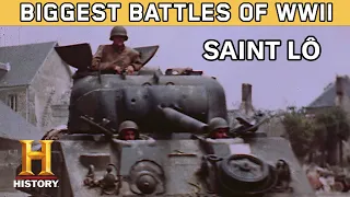 D-Day: Allies Capture Saint Lô | Biggest Battles of WWII | History