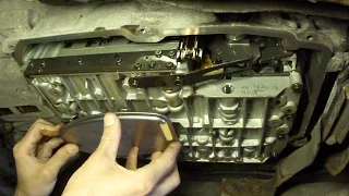 Замена масла в коробке-автомат 722.6 Mercedes W210 Changing Automatic Transmission Fluid & Filter