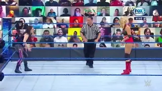 Nikki Cross Vs Lacey Evans - WWE Smackdown 18/09/2020 (En Español)