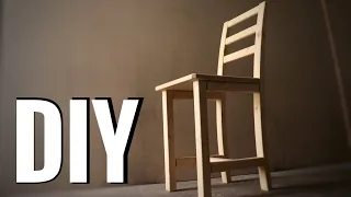 Wooden chair DIY . Стул своими руками.