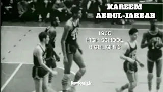 "RARE" KAREEM ABDUL-JABBAR "1965 High School Highlights" POWER MEMORIAL vs RICE