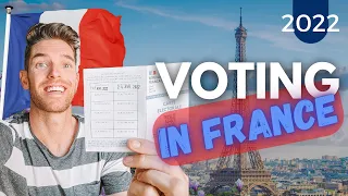 First Time Voting for the French Presidential Elections! | Voting Process and Results 2022 Paris