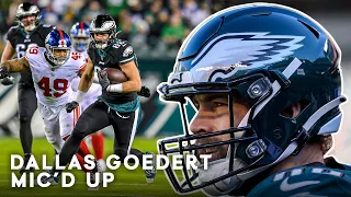 Dallas Goedert Mic'd Up in the 2022 Regular Season Finale