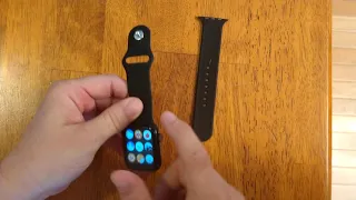 How to install T500 + Plus Watchband / Wristband and put it on correctly in English.