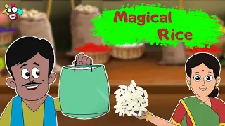 Precious Rice Story - Grandpa's Lesson | English Moral Stories | Animated Stories | Kids Stories