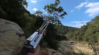 Hunting Slingshot Rifle Valley Test Flymars Rubber Bands Slingshot Catapult