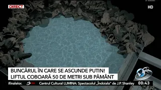 Planurile buncărului secret al lui Vladimir Putin au fost dezvăluite în premieră