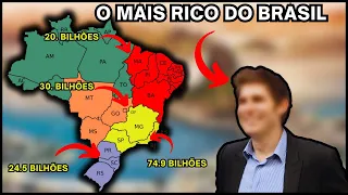 A PESSOA MAIS RICA DE CADA ESTADO DO BRASIL *2023* FORBES