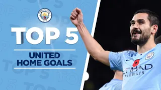 KOMPANY! | Top 5 Home Goals vs Man Utd