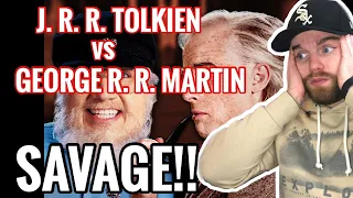 [Industry Ghostwriter] Reacts to: J. R. R. Tolkien vs George R. R. Martin. Epic Rap Battles!