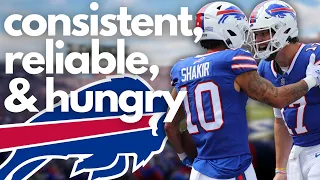 Khalil Shakir has earned an expanded role with the Buffalo Bills