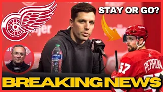 🚨DAVID PERRON FUTURE WITH THE RED WINGS: WHAT'S NEXT? | DETROIT RED WINGS NEWS TODAY🚨