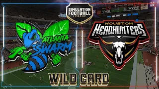 HIGHLIGHTS: SFL Season 22, Wild Card - No. 11 Atlanta @ No. 6 Houston