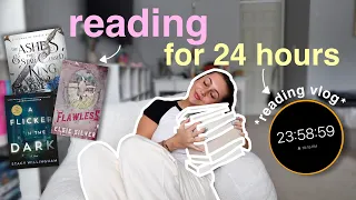 reading for 24 hours 📖✨ | spoiler free reading vlog!