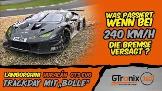 Lamborghini Huracán GT3 EVO Crash auf der Nordschleife