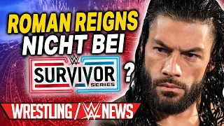 Roman Reigns nicht bei Survivor Series, Vince McMahon in Saudi-Arabien | Wrestling/WWE NEWS 131/2023