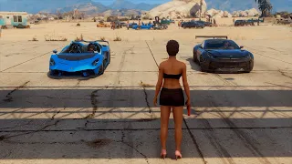 GTA 5 mod Lamborghini SC20 Drag Meets - review mod | 4K Video HD