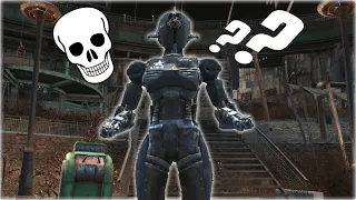Can One Assaultron Dominator Eliminate Diamond City? | Fallout 4 NPC Battles