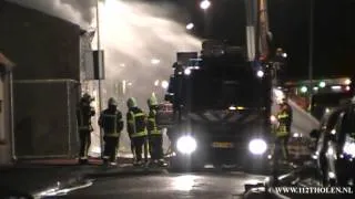 04-01-2014 - Overblijfselen van grote brand, Stoofdijk, Stavenisse