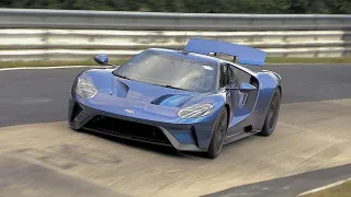2018 Ford GT - BRUTAL Exhaust SOUNDS on the Nurburgring!