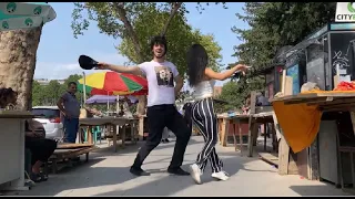 Девушки Танцуют Очень Круто В Лавочке В Тбилиси Шуточная Лезгинка 2022 ALISHKA Dance Music Чеченская