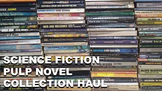Science Fiction PULP NOVEL Collection Haul - December 2020 (Sci-Fi Books)