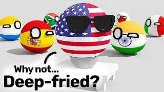 COUNTRIES COMPARE DESSERTS | Countryballs Animation