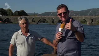 Ponte de Lima emoções de navegar no Rio Lima