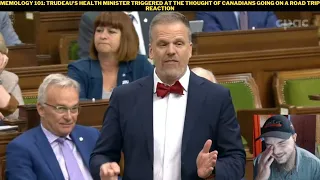 Memology 101: Trudeau's Health Minister Triggered At The Thought Of Going On A Road Trip Reaction