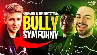COURAGE AND TIMTHETATMAN BULLY SYMFUHNY! THE ULTIMATE BETRAYAL! (Fortnite: Battle Royale)