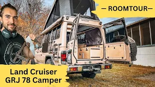 CAMPER ROOMTOUR - Land Cruiser GRJ 78 Reisemobil für 4 Personen