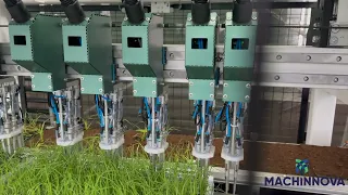 MACHINNOVA | Plant Robot on Conveyor Belt