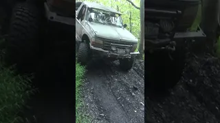 Ford Bronco Rock Crawling